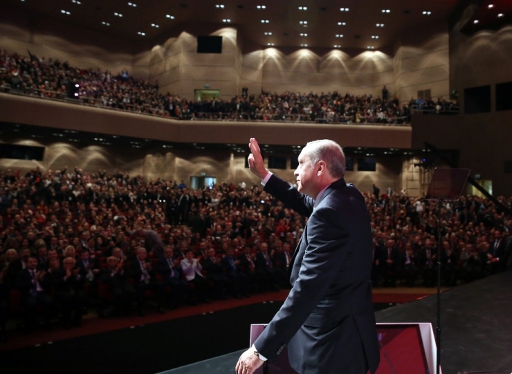 Cumhurbaşkanı Erdoğan: "Belli Bir Elitin Programları İzlediği Yer Olmayacak, Tüm Halkımız Milletimiz Gelip Programları İzlediği Yer Olacak"