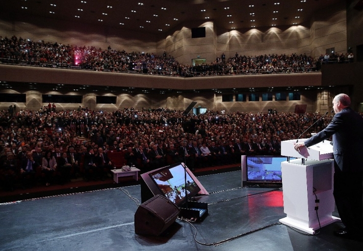 Cumhurbaşkanı Erdoğan: "Akm ’Yi İnşallah 2019’un İlk Çeyreğinde Bitireceğiz"