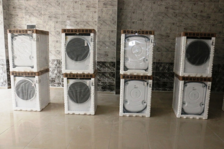 Dar Gelirliler Ve Suriyeliler İçin Çamaşırhane Kuruluyor