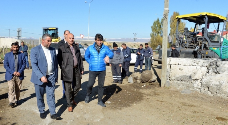 Yakutiye, Kardan Önce İki Köyü Asfaltla Buluşturmak İstiyor