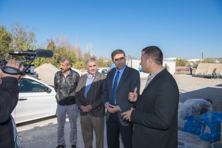 Maski, Eski Malatya’daki Altyapı Çalışmalarını Sürdürüyor