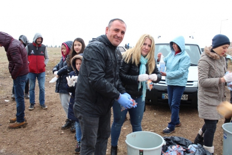 Yabani Hayvanlar Yemlendi