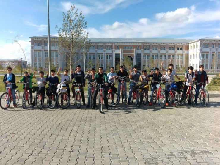 Ağçed İzcileri Sağlıklı Yaşam İçin Pedal Çevirdi