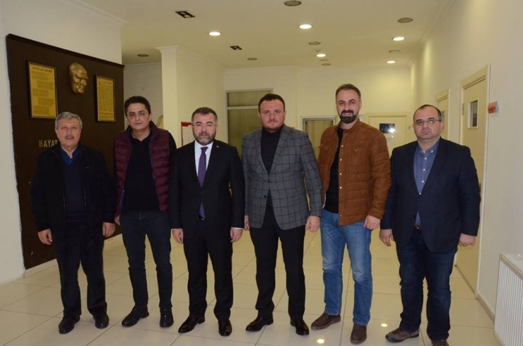 İl Başkanı Keskin, İş Adamlarını Ziyaret Etti