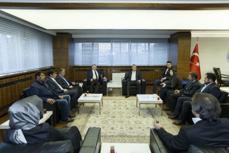 Ak Parti Teşkilatlarından Başkan Çelik’e Ziyaret