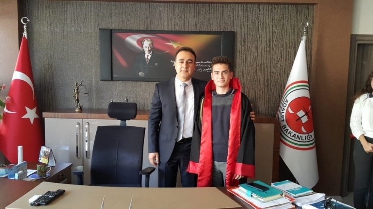 Burhaniye’de Hukuk Sevdalıları Adliyeyi Ziyaret Etti