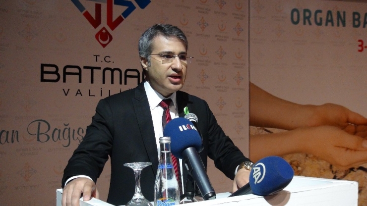 Batman’da Organ Bağışı Konferansı Düzenlendi