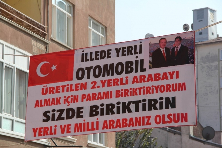 Çorumlu Esnaflardan Yerli Otomobil İçin Para Biriktirin Çağrısı