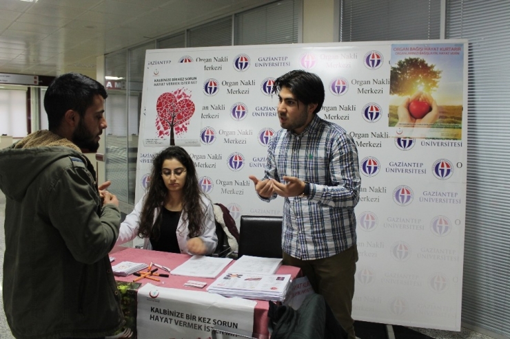 Gaziantep’te Organ Bağışı Kampanyasına Destek