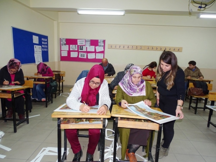 Hisarcık’ta 3 Boyutlu Şekillendirme Kursu Açıldı