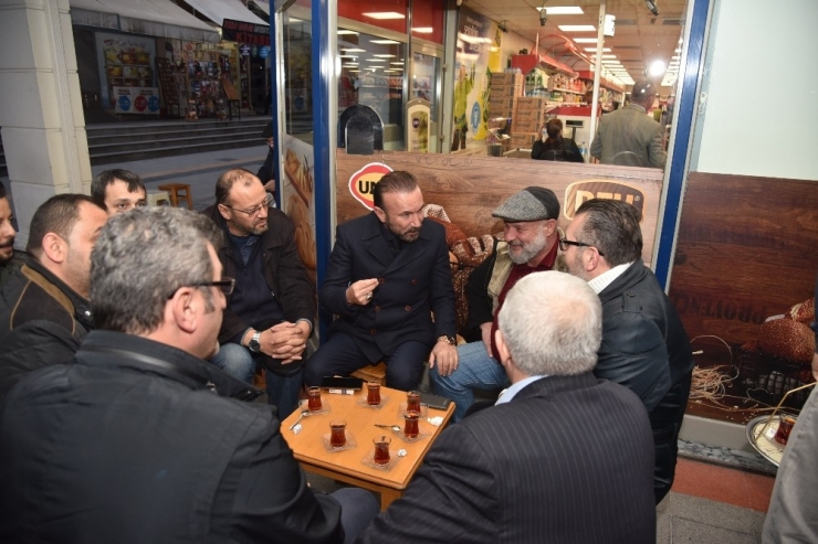 Başkan Doğan Belsa Esnafını Ziyaret Etti