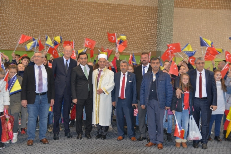 Bosna Hersek’te Ahi Evran Camii Temeli Atıldı