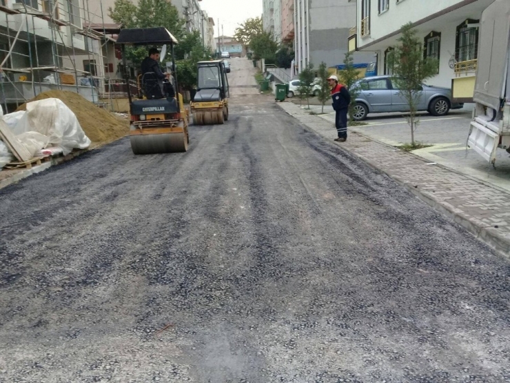 Çamlıtepe’nin Cadde Ve Sokaklarına Asfalt Döküldü