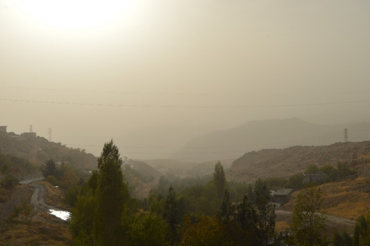 Mardin’de Toz Bulutu Hayatı Olumsuz Etkiledi