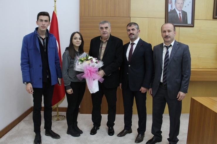 Atatürk Lisesi’nden Başkan Toçoğlu’na Ziyaret