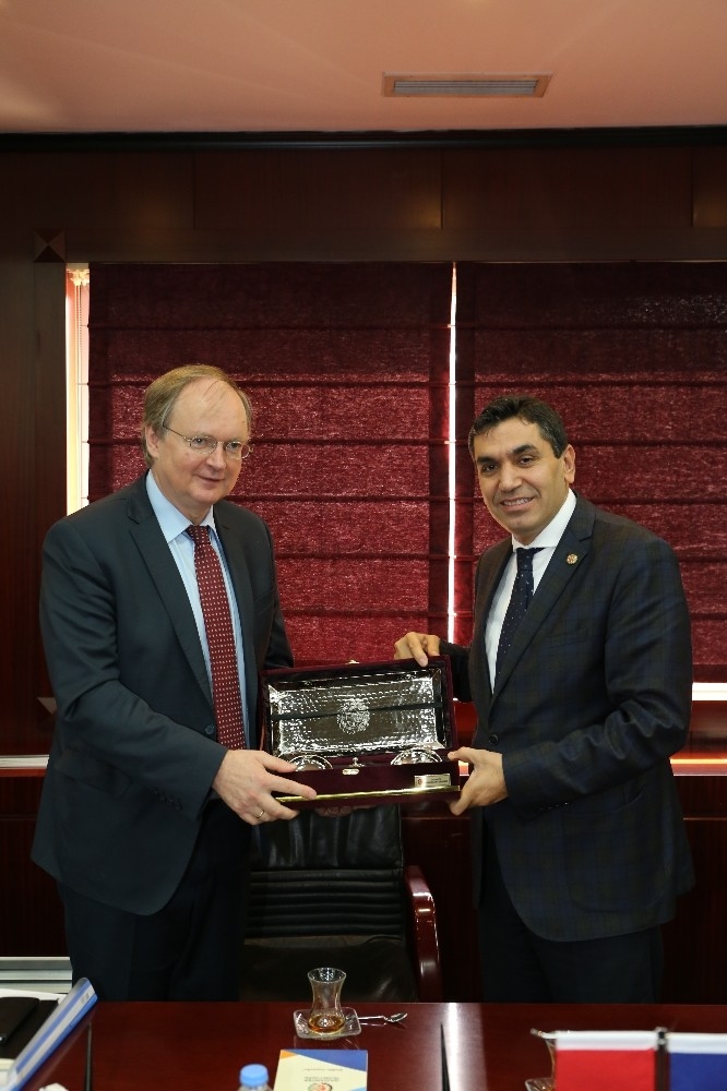 Ab Türkiye Delegasyonu Başkanı Büyükelçi Berger Gto’da