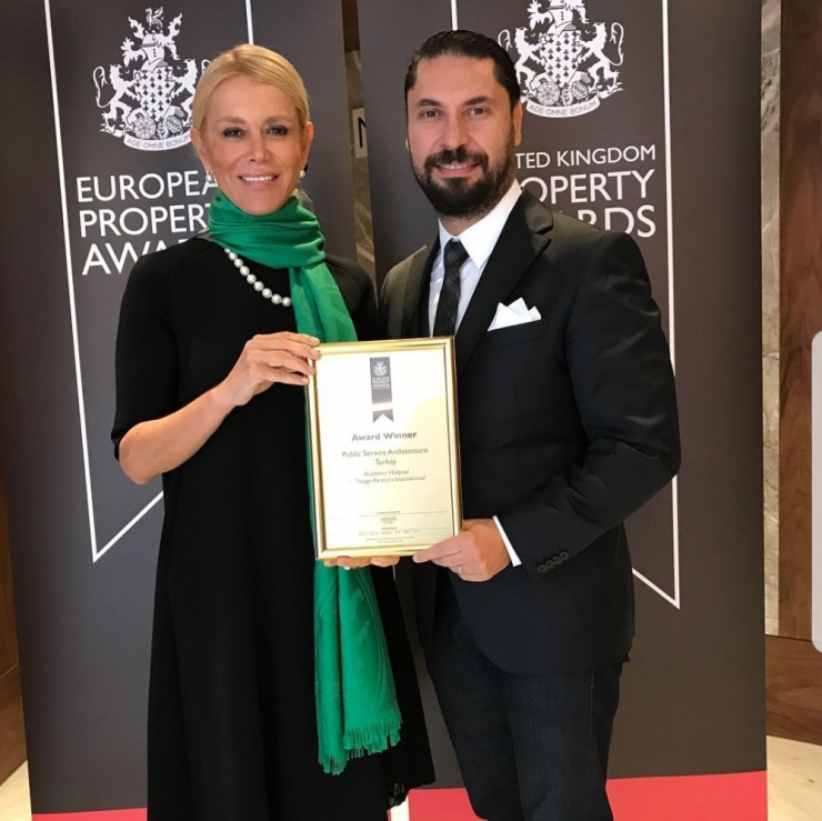 Academic Hospital’e, Avrupa’dan ‘En İyi Hastane Mimarisi Ve İç Mimarisi’ Ödülü