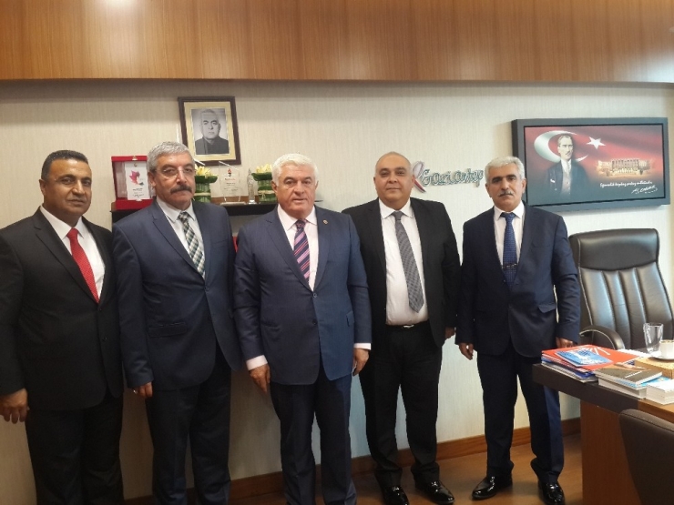 Gaziantep İl Ve İlçe Dernekleri Federasyon Başkanı Hasan Özaygut, Tbmm’de Projeleri Anlattı