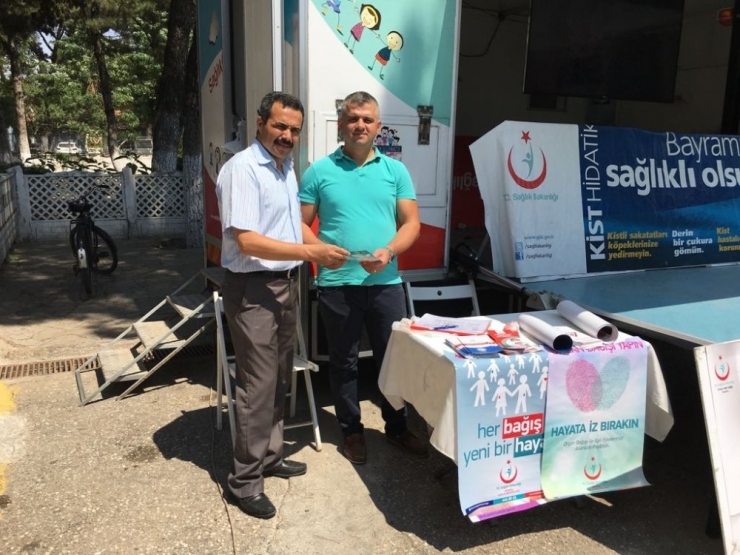 Kula’da Organ Bağışı İçin Stant Açıldı