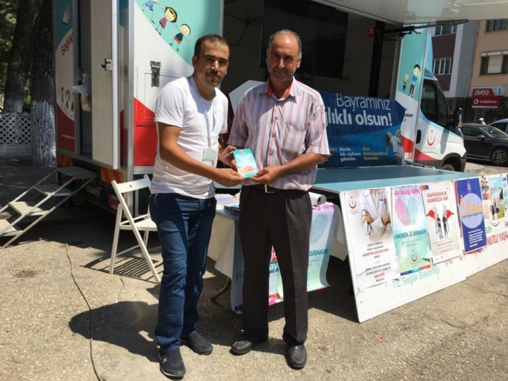 Kula’da Organ Bağışı İçin Stant Açıldı