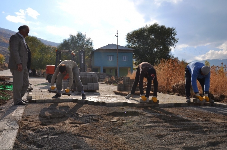 Hasköy’de Köy Yolları Yenileniyor