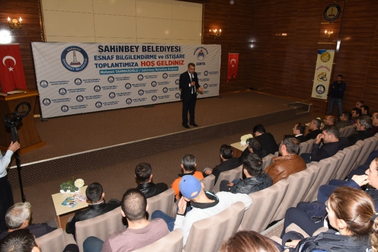 Şahinbey’de Esnaf Bilgilendirildi