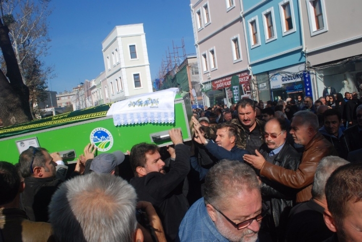 Gazeteci Şanlı, Son Yolculuğuna Uğurlandı