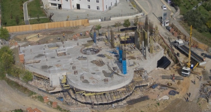 Barış Parkı Sosyal Tesisi Yükseliyor