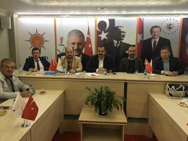 Sümer, Ak Parti Korkuteli Grup Toplantısında