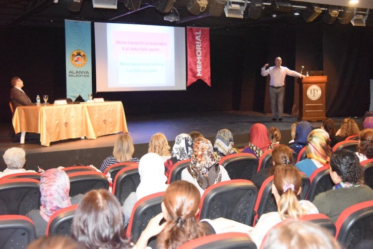 Alanya’da Meme Kanseri Ve Tüp Bebek Tedavisi Anlatıldı