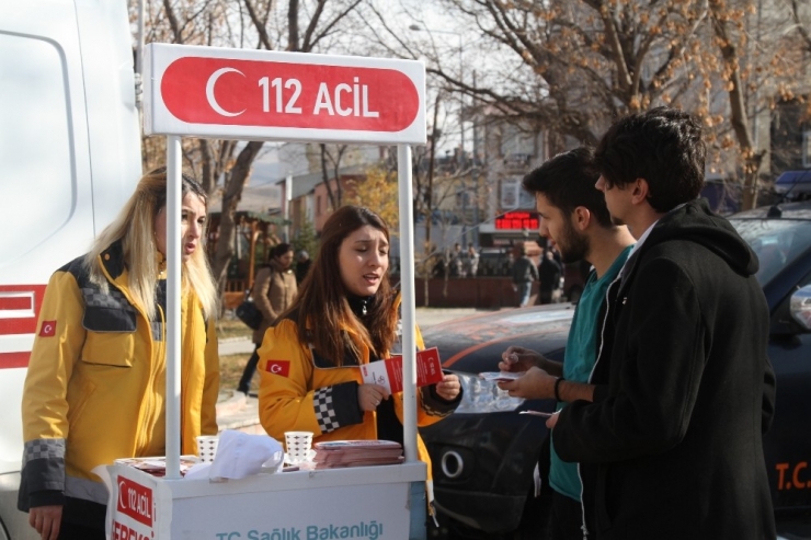 Ardahan’da Organ Bağışı Standı Açıldı