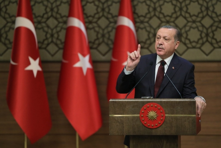 Cumhurbaşkanı Erdoğan: “Şerefsizlerin Emir Aldıkları Yerlere Boyun Eğmedik, Eğmeyeceğiz”