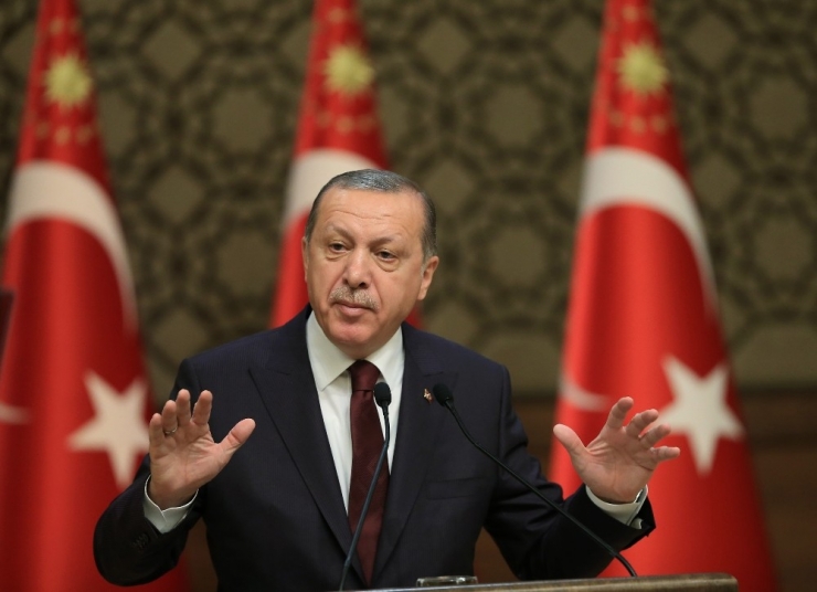 Cumhurbaşkanı Erdoğan: “Şerefsizlerin Emir Aldıkları Yerlere Boyun Eğmedik, Eğmeyeceğiz”