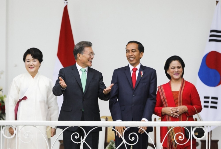 Güney Kore Devlet Başkanı Jae-in, Endonezya’da