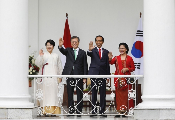 Güney Kore Devlet Başkanı Jae-in, Endonezya’da