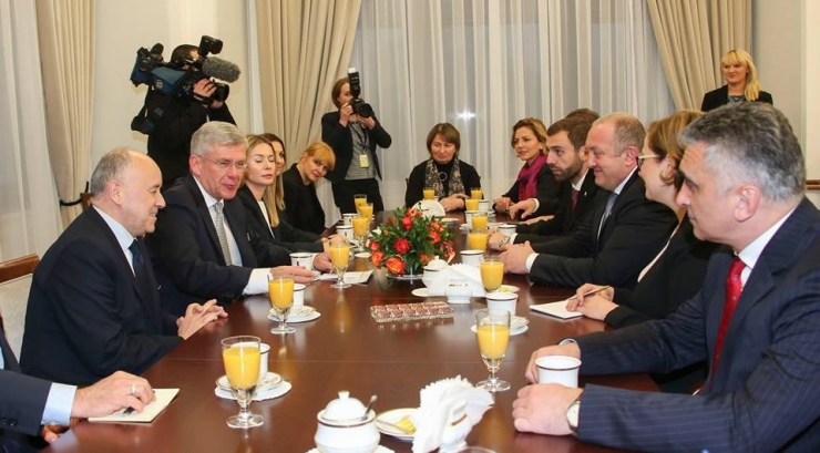 Gürcistan Cumhurbaşkanı Margvelaşvili Polonya’da