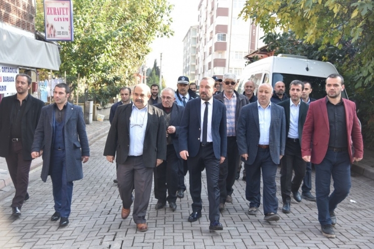 Başkan Doğan, Çocukluğunun Geçtiği Mahalleyi Gezdi