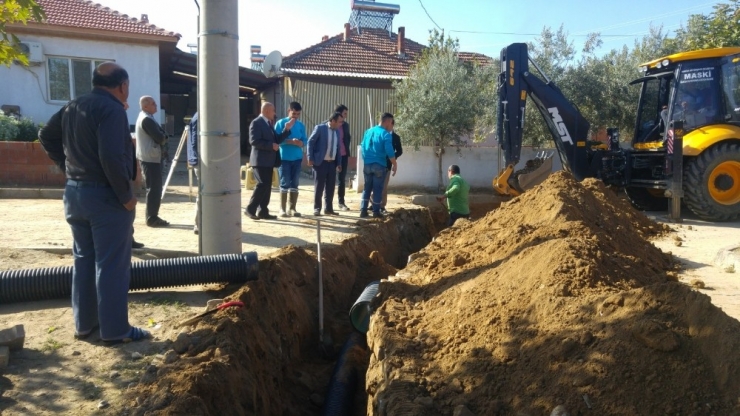 Sarıgöl’e Yeni Yağmur Suyu Hattı Kazandırılıyor