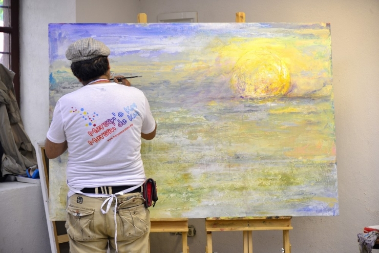 Mersin’in Sembolleri Tuvallerde