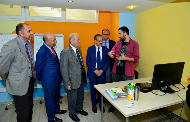 Muğla Teknopark Yönetiminden Depark’ta İnceleme