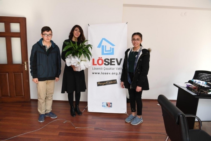 Özel Kayseri Osb Teknik Koleji’nden Lösev Kayseri Şubesine Ziyaret