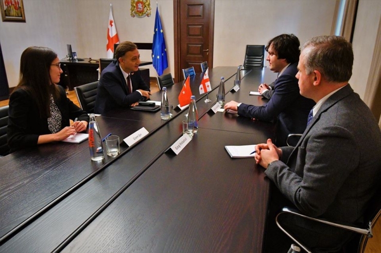 Gürcistan’ın Türkiye Büyükelçisine Veda Toplantısı