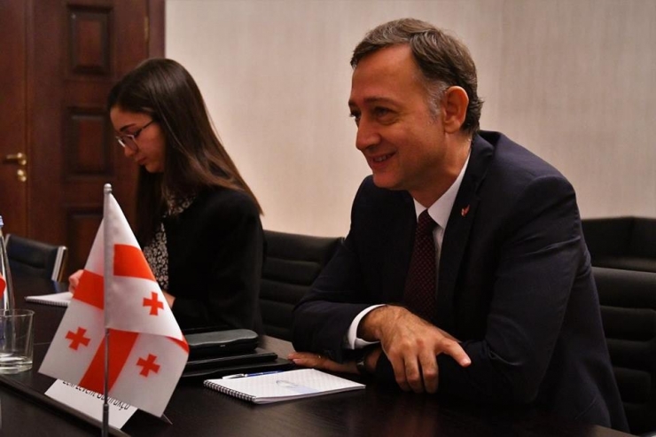 Gürcistan’ın Türkiye Büyükelçisine Veda Toplantısı