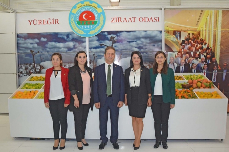 Yüreğir Ziraat Odası Adana Tarım Fuarı’nda