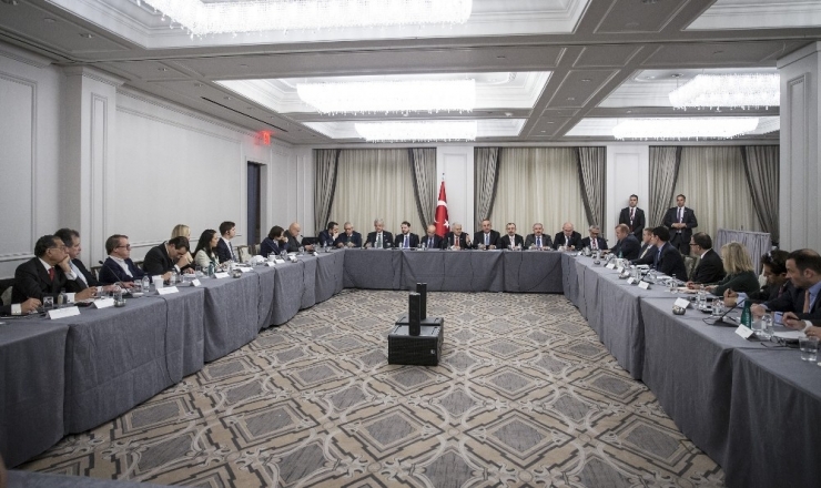 Başbakan Yıldırım Finans Kuruluş Temsilcileri İle Görüştü