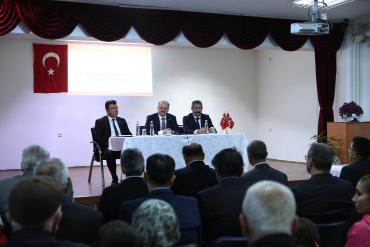 Vali Çakacak, Erenköy Mahalle Sakinlerinin Sorunlarını Dinledi