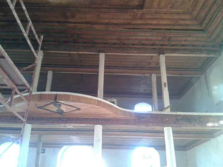 “Tarihi Tepecik Camii Şekilleniyor