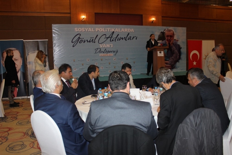 Ak Parti Genel Başkan Yardımcısı Çalık Van’da