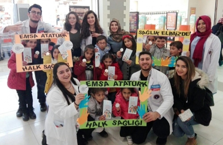 Emsa Atatürk Kulübü Üyelerinden ‘El Yıkama’ Etkinliği