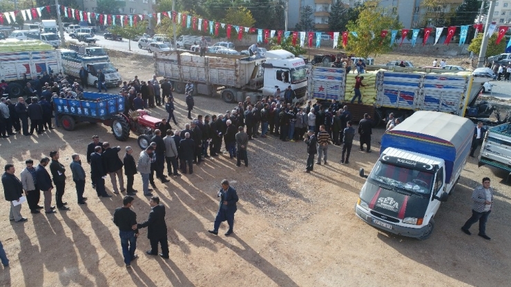 Şahinbey Belediyesi’nin Çiftçiye Desteği Sürüyor